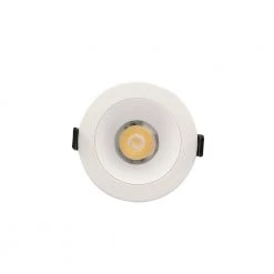 Commercial Electric 3/4 in. New Construction or Remodel White Dimmable Canless Recessed LED Kit with Adjustable Color Changing Technology