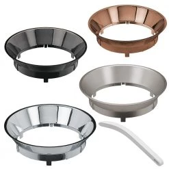 Commercial Electric 5 in./6 in. Selectable Integrated LED Recessed Trim Can Light with 4 Interchangeable Trims 950 Lumens Dimmable (8-Pack) -Commercial Electric Sales commercial electric recessed lighting trims 53198101 8pk a0 1000