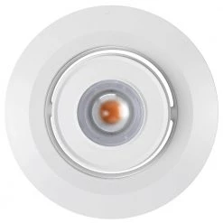 Commercial Electric 6 in. 3000K Integrated LED Recessed Trim Gimbal Light with Adjustable Beam Angle and Bulb Direction 670 Lumens (8 Pack) -Commercial Electric Sales commercial electric recessed lighting trims 53803111 8pk c3 1000