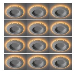 Commercial Electric 6 in. Color Selectable CCT Integrated LED Recessed Light Trim with Night Light Feature Downlight 670 Lumens (12-Pack) 22 Commercial Electric 6 in. Color Selectable CCT Integrated LED Recessed Light Trim with Night Light Feature Downlight 670 Lumens (12-Pack) -Commercial Electric Sales commercial electric recessed lighting trims 53804101 12pk 44 1000