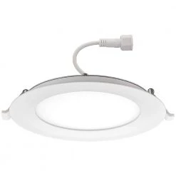 Commercial Electric Ultra Slim 6 in. Canless Color Selectable CCT Integrated LED Recessed Light Trim Downlight 900 Lumens (12-Pack) 20 Commercial Electric Ultra Slim 6 in. Canless Color Selectable CCT Integrated LED Recessed Light Trim Downlight 900 Lumens (12-Pack) -Commercial Electric Sales commercial electric recessed lighting trims 53807101 12pk 4f 1000