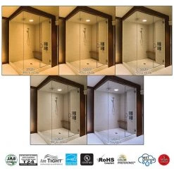 Commercial Electric Ultra Slim 6 in. Canless Color Selectable CCT Integrated LED Recessed Light Trim Downlight 900 Lumens (12-Pack) 17 Commercial Electric Ultra Slim 6 in. Canless Color Selectable CCT Integrated LED Recessed Light Trim Downlight 900 Lumens (12-Pack) -Commercial Electric Sales commercial electric recessed lighting trims 53807101 12pk 66 1000