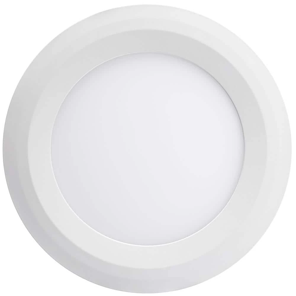 Commercial Electric Ultra Slim 6 in. Canless Color Selectable CCT Integrated LED Recessed Light Trim Downlight 900 Lumens (12-Pack) 8 Commercial Electric Ultra Slim 6 in. Canless Color Selectable CCT Integrated LED Recessed Light Trim Downlight 900 Lumens (12-Pack) - Image 6