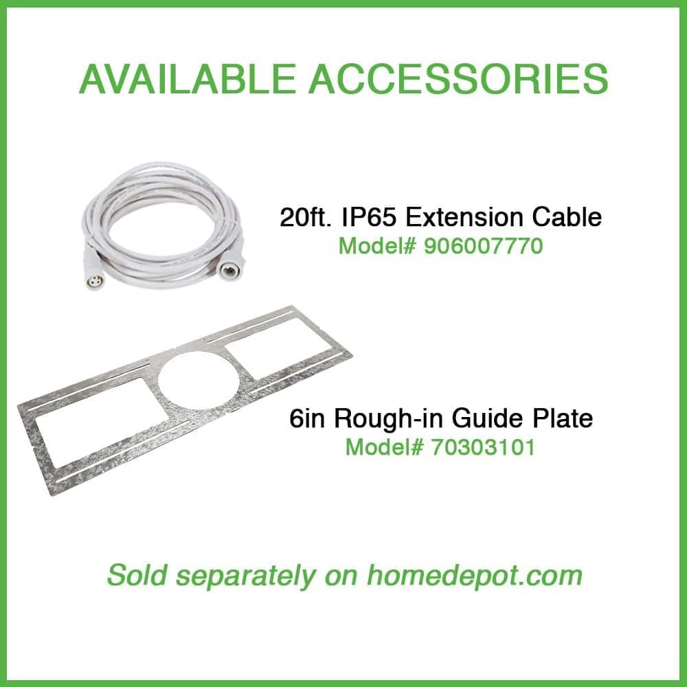 Commercial Electric Ultra-Slim 6 in. Canless Selectable CCT Integrated LED Recessed Light Trim Downlight Wet Rated 900 Lumens (12-Pack) 11 Commercial Electric Ultra-Slim 6 in. Canless Selectable CCT Integrated LED Recessed Light Trim Downlight Wet Rated 900 Lumens (12-Pack) - Image 9