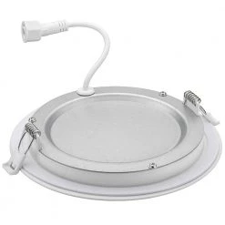 Commercial Electric Ultra-Slim 6 in. Canless Selectable CCT Integrated LED Recessed Light Trim Downlight Wet Rated 900 Lumens (12-Pack) 15 Commercial Electric Ultra-Slim 6 in. Canless Selectable CCT Integrated LED Recessed Light Trim Downlight Wet Rated 900 Lumens (12-Pack) -Commercial Electric Sales commercial electric recessed lighting trims 53807101 a 12pk 40 1000