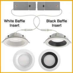 Commercial Electric 6 in. Canless Color Selectable Integrated LED Recessed Light Trim w/ Night Light Reduces Eye Glare 900 Lumens (12-Pack) 25 Commercial Electric 6 in. Canless Color Selectable Integrated LED Recessed Light Trim w/ Night Light Reduces Eye Glare 900 Lumens (12-Pack) -Commercial Electric Sales commercial electric recessed lighting trims 53823101 12pk 44 1000