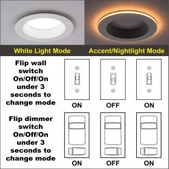 Commercial Electric 6 in. Canless Color Selectable Integrated LED Recessed Light Trim w/ Night Light Reduces Eye Glare 900 Lumens (12-Pack) 21 Commercial Electric 6 in. Canless Color Selectable Integrated LED Recessed Light Trim w/ Night Light Reduces Eye Glare 900 Lumens (12-Pack) -Commercial Electric Sales commercial electric recessed lighting trims 53823101 12pk 77 1000