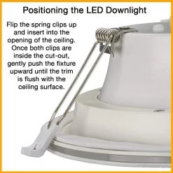 Commercial Electric 6 in. Canless Color Selectable Integrated LED Recessed Light Trim w/ Night Light Reduces Eye Glare 900 Lumens 21 Commercial Electric 6 in. Canless Color Selectable Integrated LED Recessed Light Trim w/ Night Light Reduces Eye Glare 900 Lumens -Commercial Electric Sales commercial electric recessed lighting trims 53823101 4f 1000