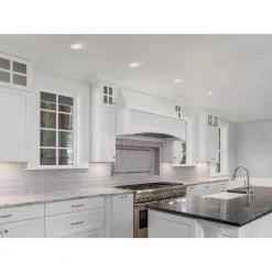 Commercial Electric 4 in. White Recessed Can Light Baffle Trim -Commercial Electric Sales commercial electric recessed lighting trims hbr201lwh c3 1000