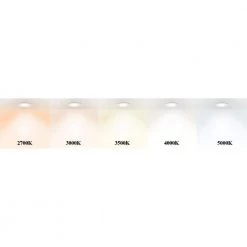 Commercial Electric 4 in. New Construction or Remodel White Dimmable LED Recessed Trim with Adjustable Color Changing Technology (4-Pack) -Commercial Electric Sales commercial electric recessed lighting trims ns01da09er2 259 4f 1000