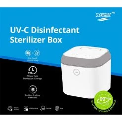 Commercial Electric CleanairePro UV-C Disinfectant Sterilizer Box 99% Kills Virus & Bacteria on Electronic Devices Kitchen Tools Baby Items -Commercial Electric Sales commercial electric uv light sanitizers 72101101 fa 1000