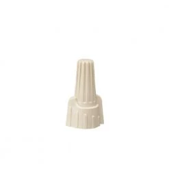 Commercial Electric Winged Wire Connectors, Tan (30-Pack)