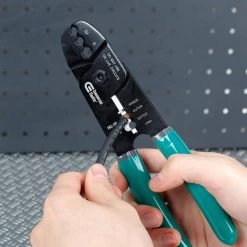 Commercial Electric Coaxial Cable Strip and Crimp Tool -Commercial Electric Sales commercial electric wire strippers ce70803 4f 1000