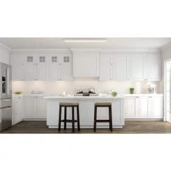 Commercial Electric Low Profile 4 ft. 3600 Lumens Integrated LED White Wraparound Ceiling Light Direct Wire 4000K Bright White 7 Commercial Electric Low Profile 4 ft. 3600 Lumens Integrated LED White Wraparound Ceiling Light Direct Wire 4000K Bright White -Commercial Electric Sales commercial electric wraparound lights 54654241 a0 1000