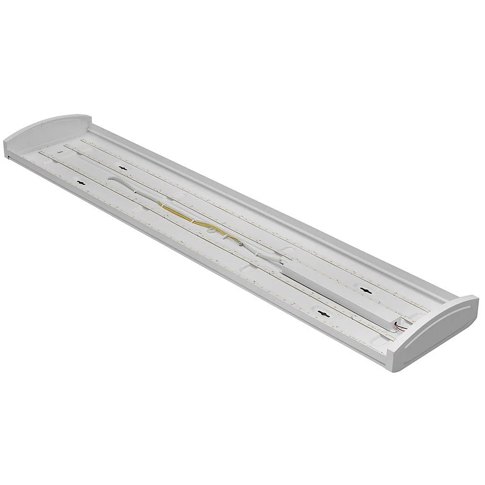 Commercial Electric 4 ft. High Output 5200 Lumens Integrated LED White Wraparound Light 4000K Bright White 120-277V Energy Star (4-Pack) 7 Commercial Electric 4 ft. High Output 5200 Lumens Integrated LED White Wraparound Light 4000K Bright White 120-277V Energy Star (4-Pack) - Image 5