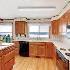 Commercial Electric 4 ft. High Output 5200 Lumens Integrated LED White Wraparound Light 4000K Bright White 120-277V Energy Star (4-Pack) 17 Commercial Electric 4 ft. High Output 5200 Lumens Integrated LED White Wraparound Light 4000K Bright White 120-277V Energy Star (4-Pack) -Commercial Electric Sales commercial electric wraparound lights 54677691 4pk c3 1000