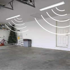 Commercial Electric 4 ft. 3600 Lumens Integrated LED White Low Profile Wraparound Light with PIR Motion Sensor, 4000K Bright White (4-Pack) 13 Commercial Electric 4 ft. 3600 Lumens Integrated LED White Low Profile Wraparound Light with PIR Motion Sensor, 4000K Bright White (4-Pack) -Commercial Electric Sales commercial electric wraparound lights 56513241 4pk 40 1000