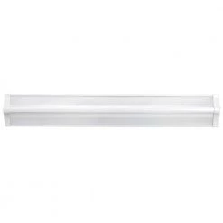 Commercial Electric 4 ft. 5000 Lumens Direct Indirect Commercial Integrated LED White Wraparound Light with Uplight Feature 4000K (4-Pack) -Commercial Electric Sales commercial electric wraparound lights 56567142 4pk 66 1000
