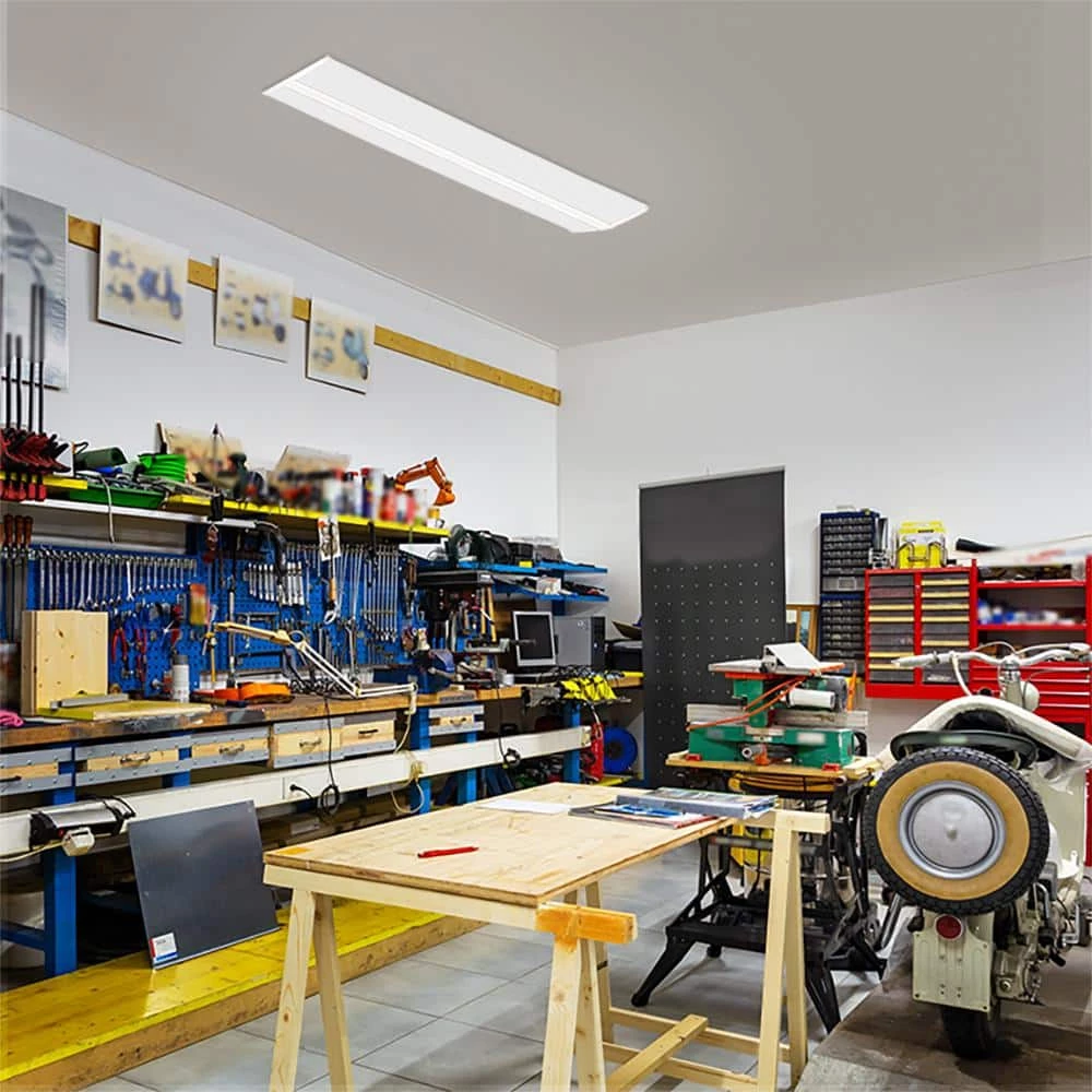 Commercial Electric 4 ft. High Output 7500 Lumens Integrated LED Dimmable White Wraparound Light 4000K Ultra Low Profile 12 Commercial Electric 4 ft. High Output 7500 Lumens Integrated LED Dimmable White Wraparound Light 4000K Ultra Low Profile - Image 10