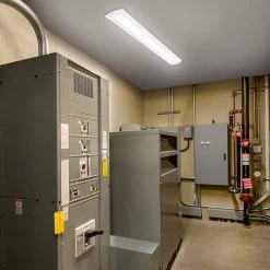 Commercial Electric 42 in. Low Profile Quick Install Garage Light Laundry Room Basement Integrated LED White Wraparound Light 3400 Lumens -Commercial Electric Sales commercial electric wraparound lights 568041411 c3 1000