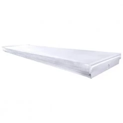 Commercial Electric 4 ft. 8000 Lumens Integrated LED White Wrap Light, 4000K -Commercial Electric Sales commercial electric wraparound lights wr484080lsl 4f 1000