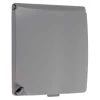Commercial Electric 2-Gang Weatherproof Universal Device Cover, Gray 1 Commercial Electric 2-Gang Weatherproof Universal Device Cover, Gray -Commercial Electric Sales gray commercial electric covers wcf2g 64 1000