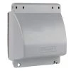 Commercial Electric Gray 2-Gang Extra Duty While-In-Use Weatherproof Receptacle Cover 1 Commercial Electric Gray 2-Gang Extra Duty While-In-Use Weatherproof Receptacle Cover -Commercial Electric Sales gray commercial electric covers wcw2g 64 1000