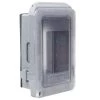 Commercial Electric 1-Gang Extra Duty Non-Metallic Low Profile While-In-Use Weatherproof Horizontal/Vertical Receptacle Cover, Gray 1 Commercial Electric 1-Gang Extra Duty Non-Metallic Low Profile While-In-Use Weatherproof Horizontal/Vertical Receptacle Cover, Gray -Commercial Electric Sales gray commercial electric covers wcwl1pg 64 1000