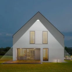 Commercial Electric 600-Watt Equivalent Integrated LED Gray Dusk to Dawn Area Light and Flood Light with 9000 Lumens Outdoor Light 22 Commercial Electric 600-Watt Equivalent Integrated LED Gray Dusk to Dawn Area Light and Flood Light with 9000 Lumens Outdoor Light -Commercial Electric Sales gray commercial electric parking lot lights astr75 pc 4k gr 4f 1000