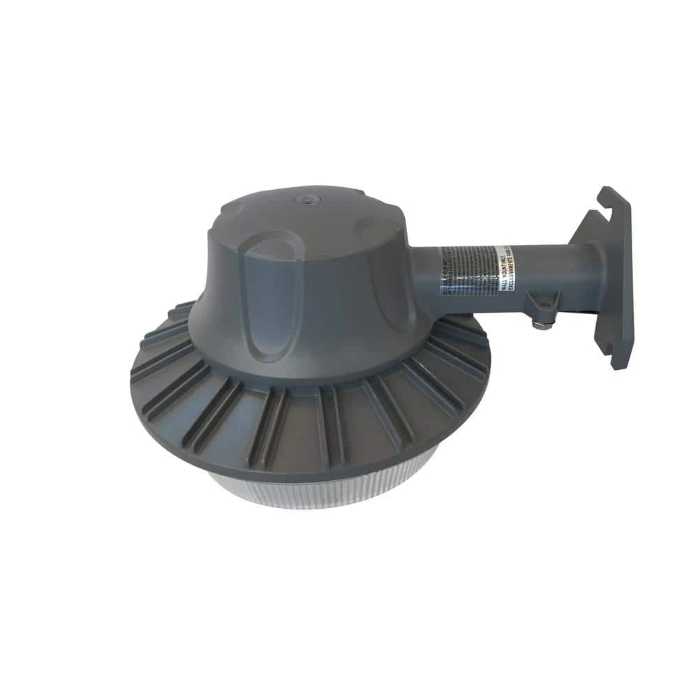 Commercial Electric 46-Watt Gray Outdoor Integrated LED Area Light Wall/Pole Mountable with Dusk to Dawn Control 5 Commercial Electric 46-Watt Gray Outdoor Integrated LED Area Light Wall/Pole Mountable with Dusk to Dawn Control - Image 3