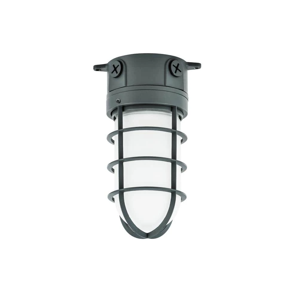 Commercial Electric 150-Watt Gray Indoor/Outdoor Area Incandescent Vapor Tight Light 3 Commercial Electric 150-Watt Gray Indoor/Outdoor Area Incandescent Vapor Tight Light