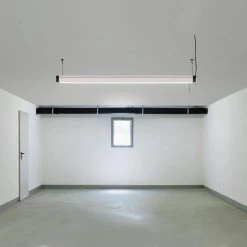 Commercial Electric 4 ft. 4-Light 80-Watt Integrated LED Heavy Duty Utility Gray Shop Light with Pull Chain, Bright White 16 Commercial Electric 4 ft. 4-Light 80-Watt Integrated LED Heavy Duty Utility Gray Shop Light with Pull Chain, Bright White -Commercial Electric Sales gray commercial electric shop lights shop 4x4 840 hd a0 1000