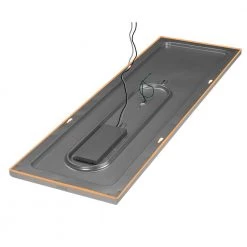 Commercial Electric 48 in. x 15 in. Low Profile Matte White Color Selectable LED Flush Mount Ceiling Light with Night Light Feature (4-Pack) -Commercial Electric Sales matte white 4x15 commercial electric flush mount lights 56702112 4pk 1f 1000