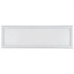 Commercial Electric 48 in. x 15 in. Low Profile Matte White Color Selectable LED Flush Mount Ceiling Light w/Night Light Feature Dimmable -Commercial Electric Sales matte white 4x15 commercial electric flush mount lights 56702112 a0 1000