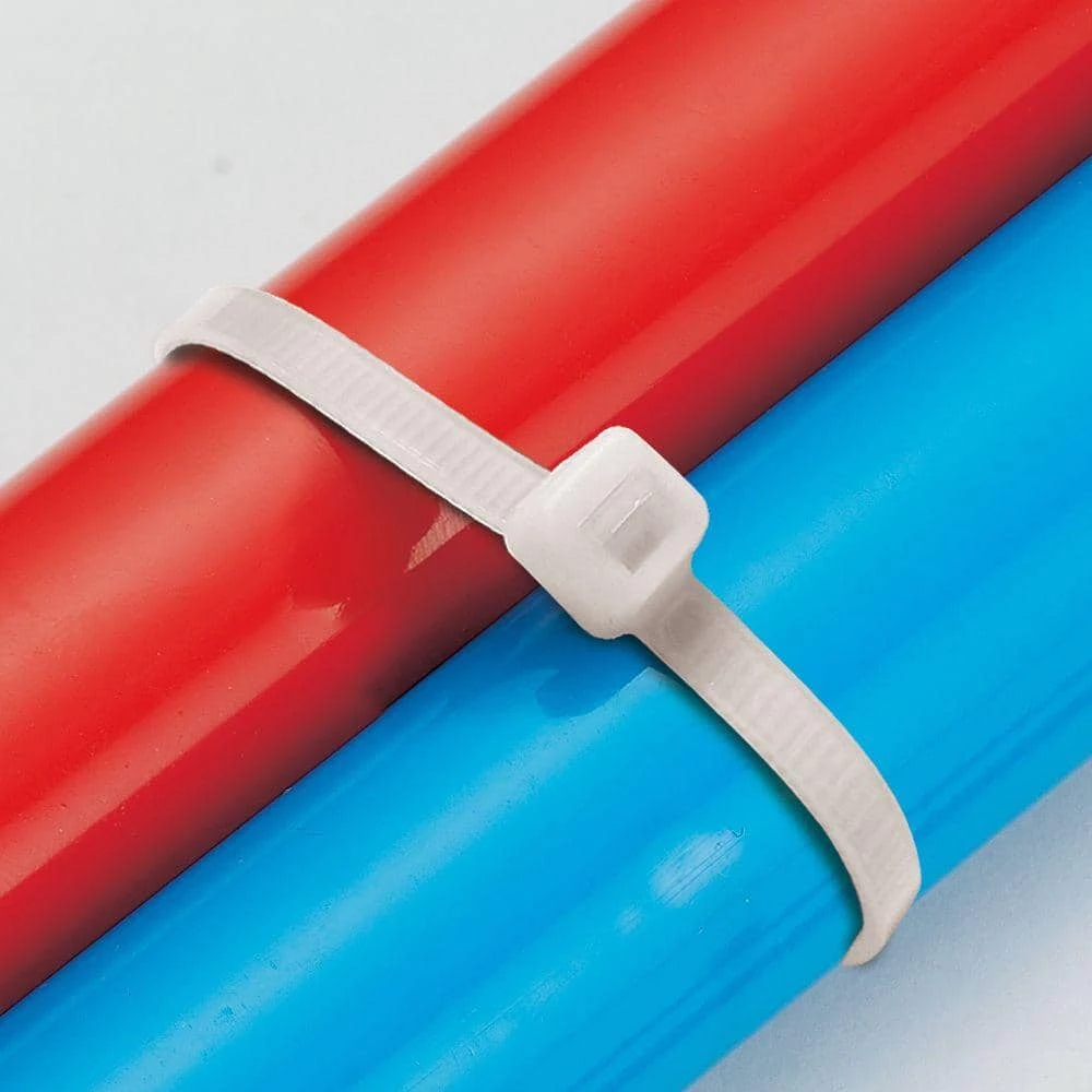 Commercial Electric 8 in. Cable Tie, Natural (100-Pack) 6 Commercial Electric 8 in. Cable Tie, Natural (100-Pack) - Image 4