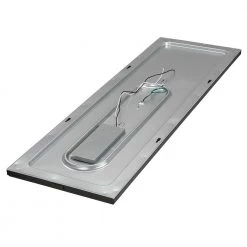 Commercial Electric 48 in. x 15 in. Low Profile Oil Rubbed Bronze Color Selectable LED Flush Mount Ceiling Light with Night Light (4-Pack) -Commercial Electric Sales oil rubbed bronze 4x15 commercial electric flush mount lights 56702111 4pk 1d 1000