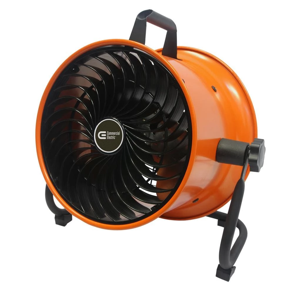 Commercial Electric 10 in. High Velocity Mini Turbo Floor Fan 2 Commercial Electric 10 in. High Velocity Mini Turbo Floor Fan