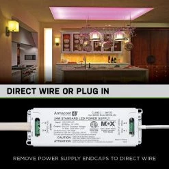 Commercial Electric 16 ft. LED White and RGB Tape Light Kit- Under Cabinet Light -Commercial Electric Sales rgb w commercial electric under cabinet lights c423510 fa 1000