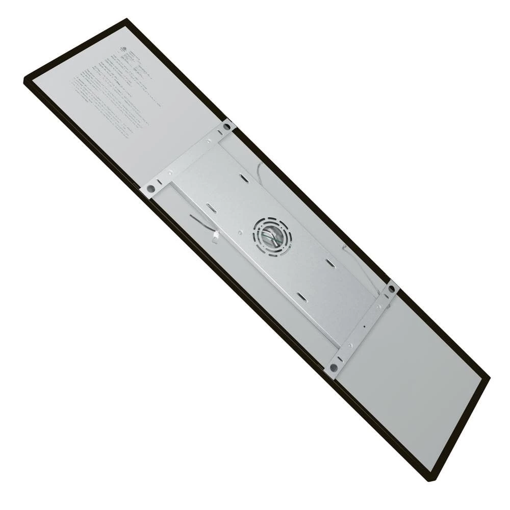 Commercial Electric Sebastian 48 in. x 13 in. Farmhouse Gray with Black CCT Selectable LED Flush Mount Ceiling Light 4000 Dimmable Lumens 9 Commercial Electric Sebastian 48 in. x 13 in. Farmhouse Gray with Black CCT Selectable LED Flush Mount Ceiling Light 4000 Dimmable Lumens - Image 7