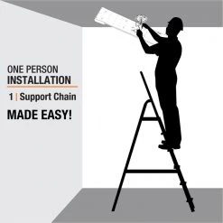 Commercial Electric Mesha 48 in. x 10 in. Satin Nickel CCT Selectable LED Flush Mount Ceiling Light 4000 Dimmable Lumens 17 Commercial Electric Mesha 48 in. x 10 in. Satin Nickel CCT Selectable LED Flush Mount Ceiling Light 4000 Dimmable Lumens -Commercial Electric Sales satin nickel commercial electric flush mount lights lf1237nk748lfch 1d 1000