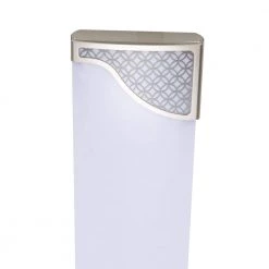 Commercial Electric Victoria 48 in. x 10 in. Satin Nickel and Slate Gray CCT Selectable LED Flush Mount Ceiling Light 4000 Dimmable Lumens -Commercial Electric Sales satin nickel commercial electric flush mount lights lf1238nkg48lfch 66 1000