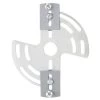 Commercial Electric 3-7/8 in. - 5 in. Adjustable Cross Bar -Commercial Electric Sales silver commercial electric ceiling light parts 81765 64 1000