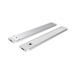 Commercial Electric 9 in. 2-Bar Plug-In LED Under Cabinet Light -Commercial Electric Sales silver commercial electric under cabinet lights ucl006is2 ul 4f 1000