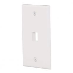Commercial Electric White 1-Gang 1-Decorator/Rocker/1-Duplex Wall Plate (1-Pack) -Commercial Electric Sales white commercial electric a v wall plates 5001 wh a0 1000