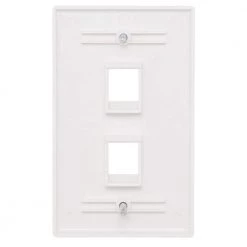 Commercial Electric White 2-Gang 1-Decorator/Rocker/1-Duplex Wall Plate (1-Pack) -Commercial Electric Sales white commercial electric a v wall plates 5002 wh 40 1000