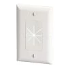 Commercial Electric White 1-Gang 1-Decorator/Rocker/1-Duplex Wall Plate (1-Pack) -Commercial Electric Sales white commercial electric a v wall plates 5037 wh 64 1000