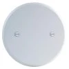 Commercial Electric 5 in. 1-Gang White Textured Round Blank Metal Wall Plate 1 Commercial Electric 5 in. 1-Gang White Textured Round Blank Metal Wall Plate -Commercial Electric Sales white commercial electric blank wall plates pmtw rb 64 1000