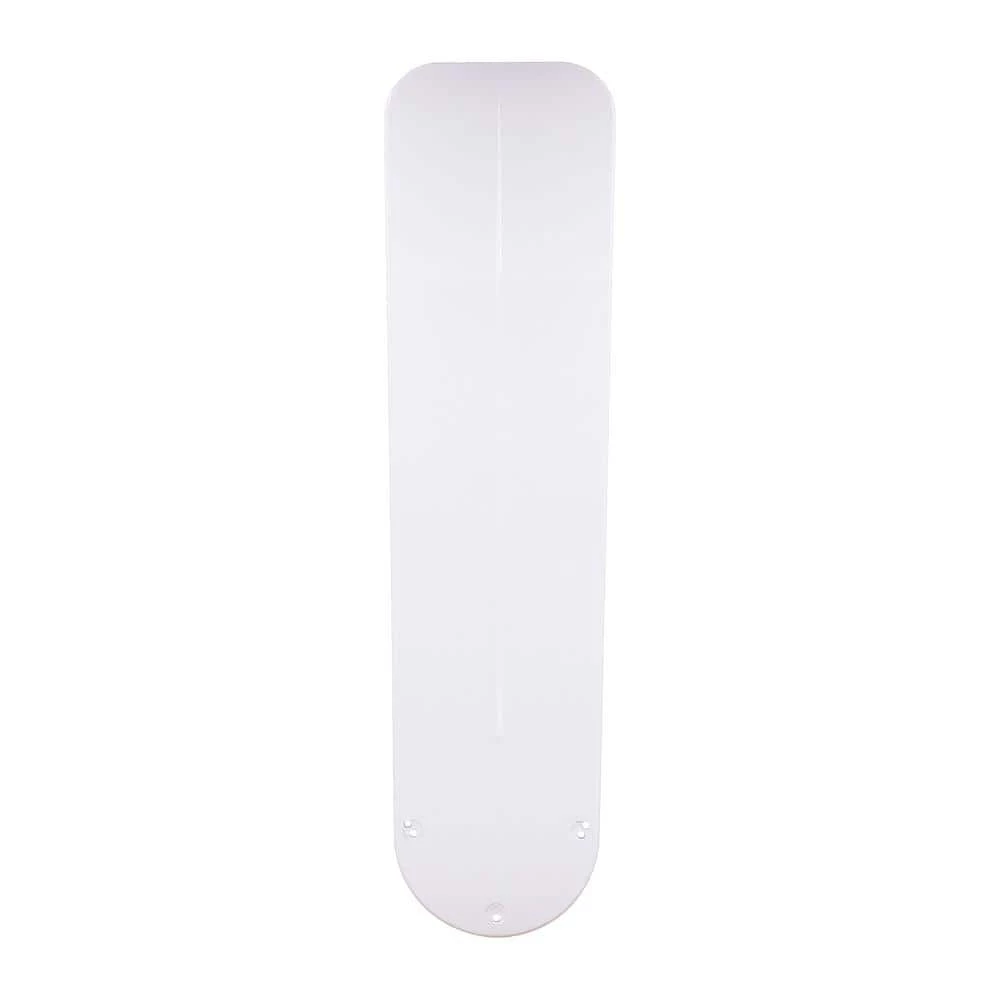 Commercial Electric Modern White Replacement Indoor/Outdoor Ceiling Fan Blades (5-Pack) for 52 in. Ceiling Fans 3 Commercial Electric Modern White Replacement Indoor/Outdoor Ceiling Fan Blades (5-Pack) for 52 in. Ceiling Fans
