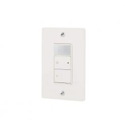 Commercial Electric 500-Watt Single Pole Smart Hubspace Dimmer with Motion Sensor, White -Commercial Electric Sales white commercial electric dimmers hpda311cwb 1d 1000