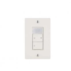 Commercial Electric 500-Watt Single Pole Smart Hubspace Dimmer with Motion Sensor, White -Commercial Electric Sales white commercial electric dimmers hpda311cwb 66 1000